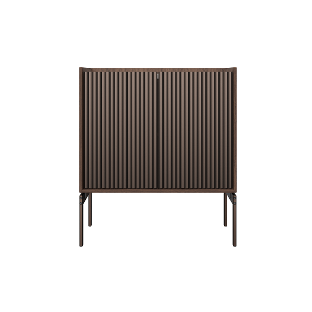 Vipp 675 H2 Kabinet Mørk Eg Marmor