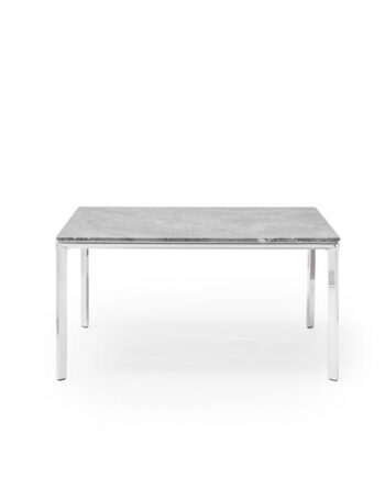 Vipp 427 Sofabord 80x80 Cm Grå Marmor