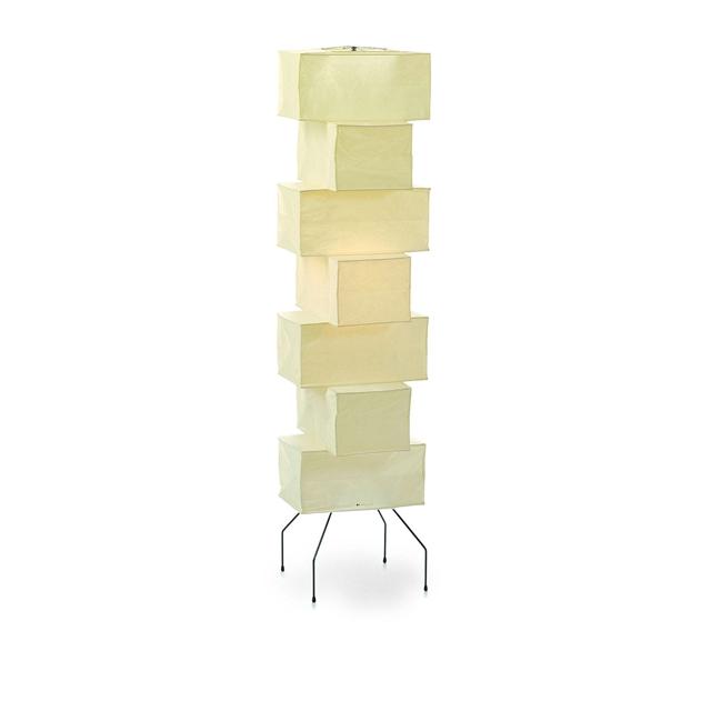 Vitra Akari Uf4-l10 Gulvlampe Hvid