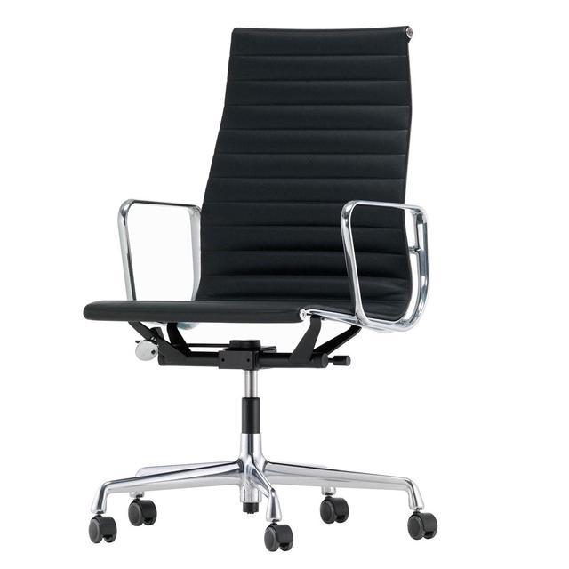Vitra Aluminium Ea 119 Kontorstol Med Swivel Armlæn Og Vippe Mekanisme