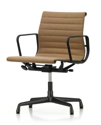 Vitra Aluminium Ea 132 Kontorstol Med Swivel   Armlæn Papyrus