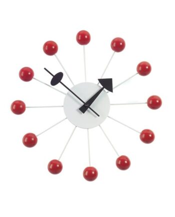 Vitra Ball Clock Ur Rød