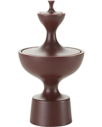Vitra Ceramic Container No   Skål Dark Aubergine