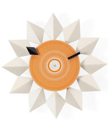 Vitra Diamond Markers Clock Ur Hvid