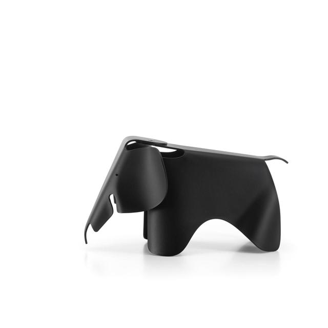 Vitra Eames Elephant Re Taburet Dyb Sort