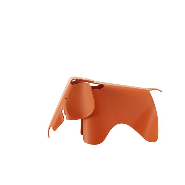 Vitra Eames Elephant Re Taburet Rød Orange
