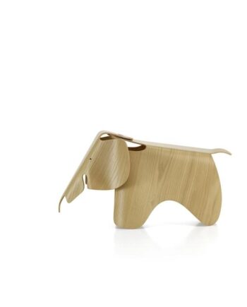 Vitra Eames Elephant Taburet Klarlakeret Kastanje