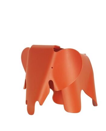 Vitra Eames Elephant Taburet Stor Valmuerød