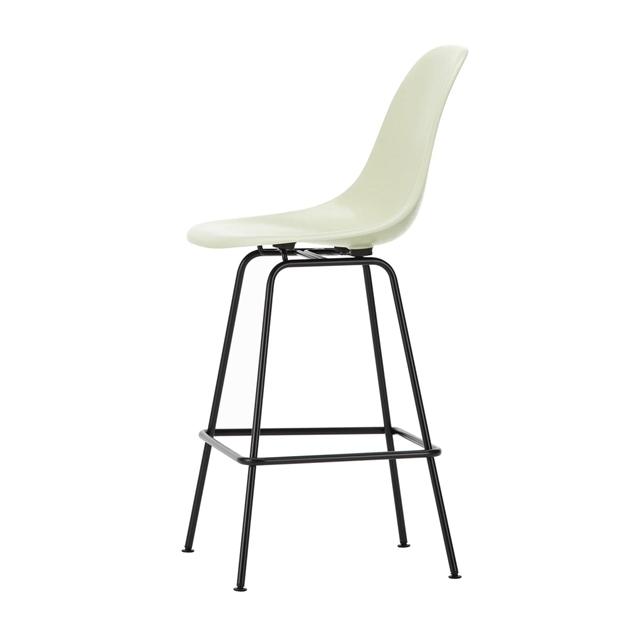 Vitra Eames Fiberglass Barstol Medium Parchment Sort