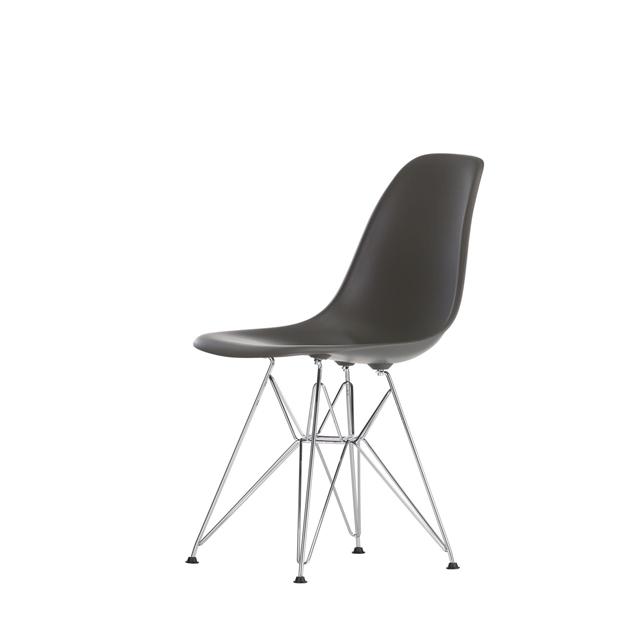Vitra Eames Plastic Dsr Spisebordsstol Dyb Sort Krom