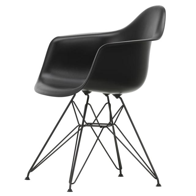 Vitra Eames Plastic Re Dar Spisebordsstol Deep Black Sort