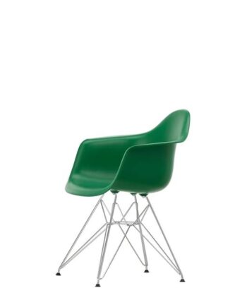 Vitra Eames Plastic Re Dar Spisebordsstol Emerald Krom