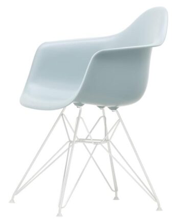 Vitra Eames Plastic Re Dar Spisebordsstol Ice Grey Hvid