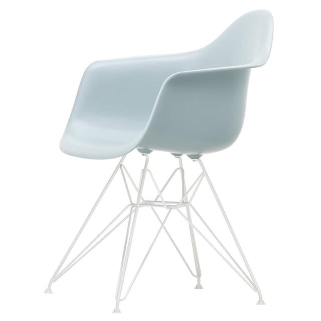 Vitra Eames Plastic Re Dar Spisebordsstol Ice Grey Hvid