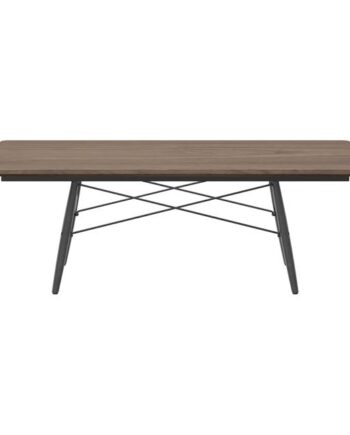 Vitra Eames Sofabord Rektangulært Valnød Sort Ask