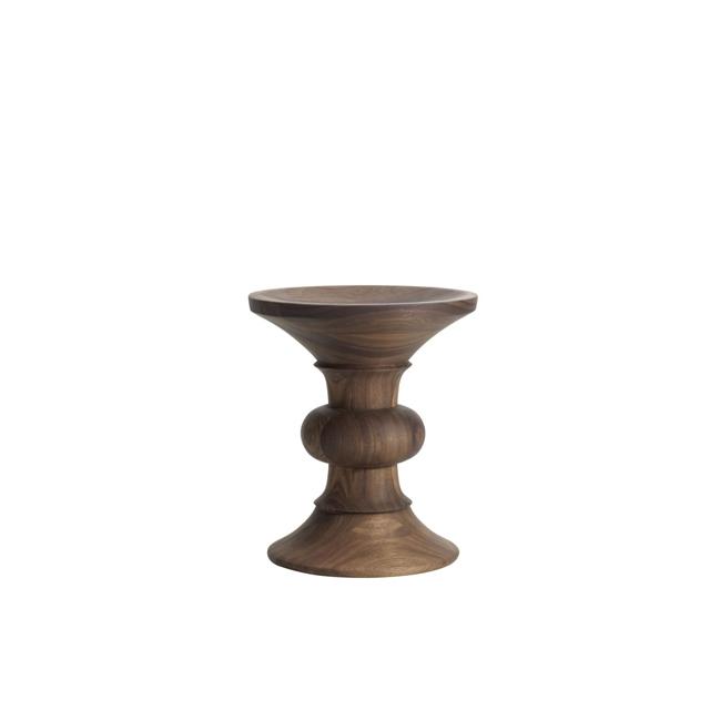 Vitra Eames Stool Model Skammel Mørk Valnød