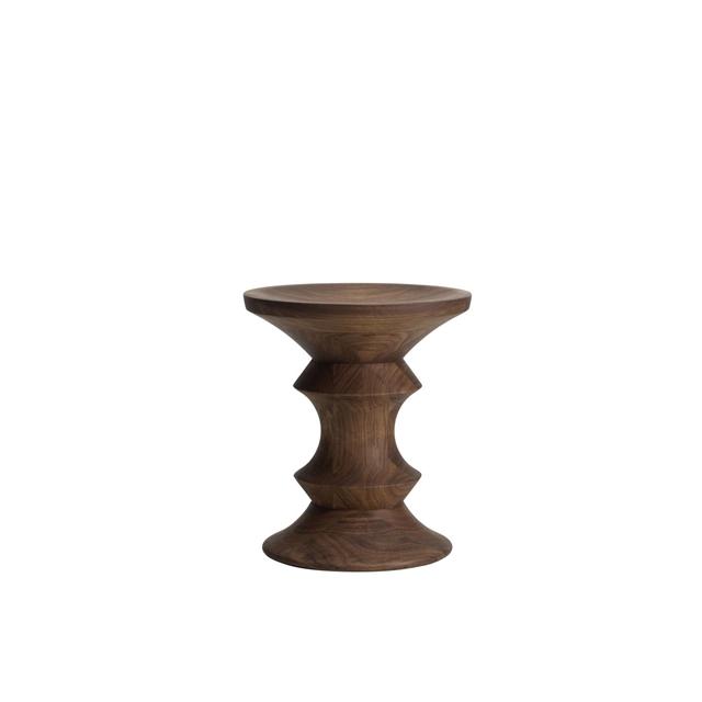 Vitra Eames Stool Model Skammel Mørk Valnød