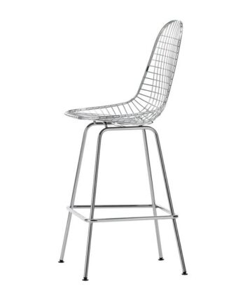 Vitra Eames Wire Barstol Medium Krom