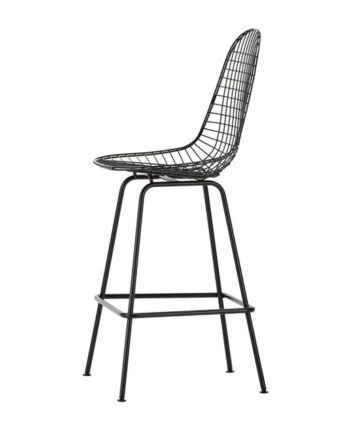 Vitra Eames Wire Barstol Medium Sort