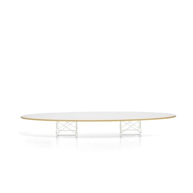 Vitra Elliptical Etr Sofabord Hvid Laminat