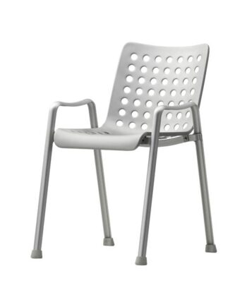 Vitra Landi Udendørsstol Mat Aluminium