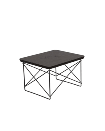 Vitra Ltr Sofabord Solid Mørk Eg Sort
