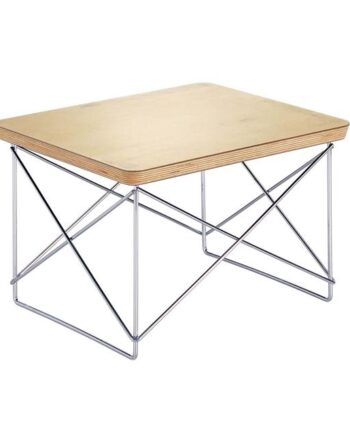 Vitra Occasional Ltr Sengebord Bladguld Krom