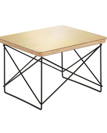 Vitra Occasional Ltr Sengebord Bladguld Sort