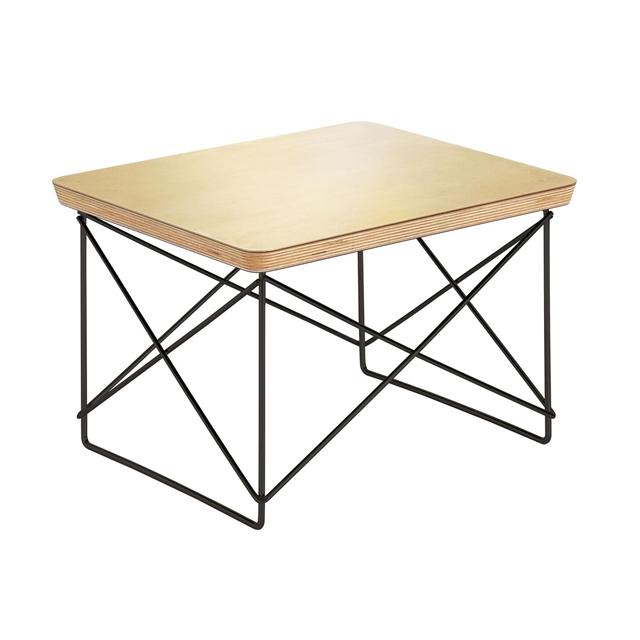 Vitra Occasional Ltr Sengebord Bladguld Sort