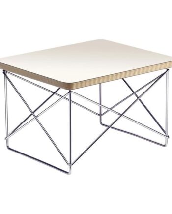 Vitra Occasional Ltr Sengebord Hvid Krom
