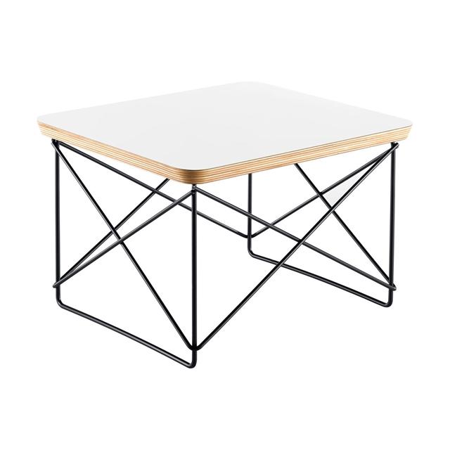 Vitra Occasional Ltr Sengebord Hvid Sort