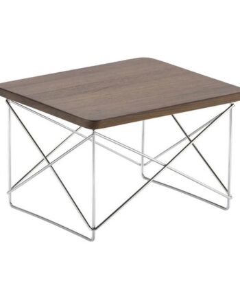 Vitra Occasional Ltr Sengebord Valnød Krom