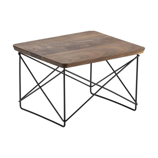 Vitra Occasional Ltr Sengebord Valnød Sort