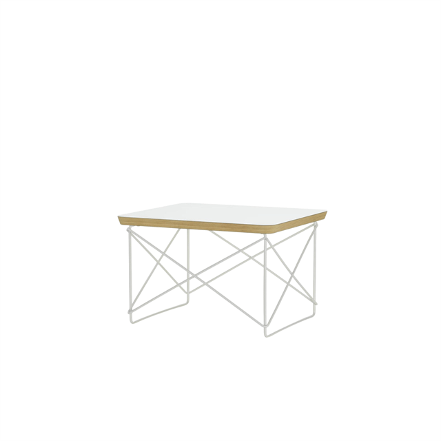Vitra Occasional Table Ltr Sengebord Sidebord Hvid Laminat Hvid