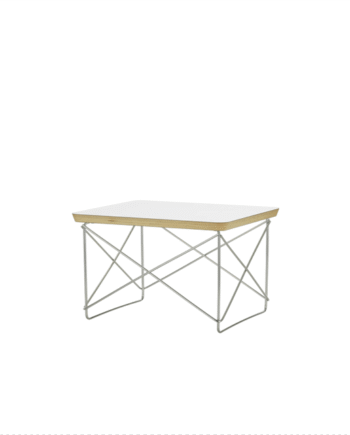 Vitra Occasional Table Ltr Sengebord Sidebord Hvid Laminat Rustfri Stål