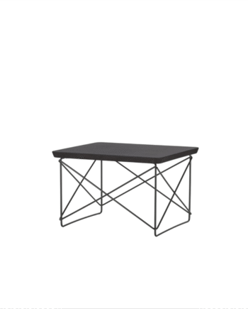 Vitra Occasional Table Ltr Sengebord Sidebord Mørk Eg Sort