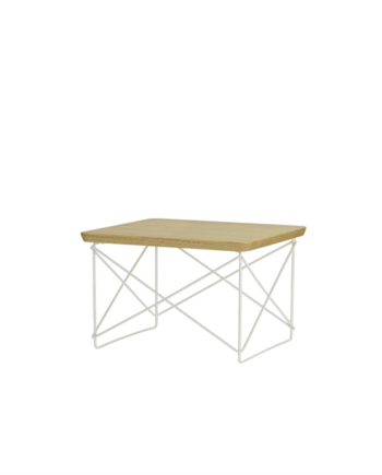 Vitra Occasional Table Ltr Sengebord Sidebord Natural Kastanje Hvid