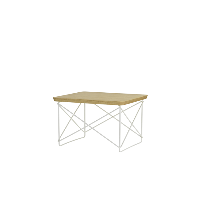 Vitra Occasional Table Ltr Sengebord Sidebord Natural Kastanje Hvid