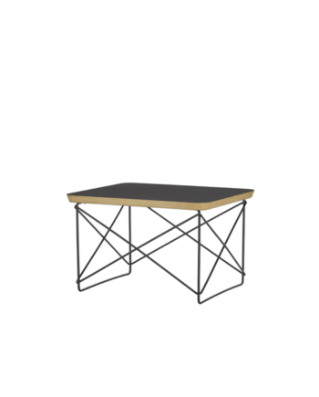 Vitra Occasional Table Ltr Sengebord Sidebord Sort Laminat Sort