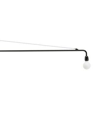 Vitra Petite Potence Væglampe Dyb Sort