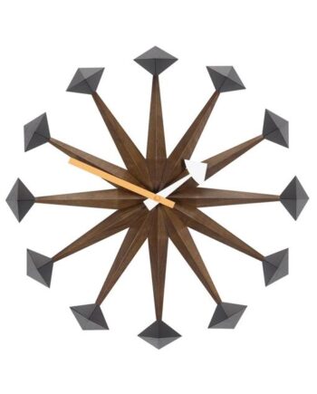 Vitra Polygon Vægur Valnød