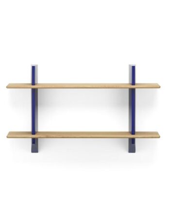 Vitra Rayonnage Mural Reol Prouvé Bleu Marcoule Egetræ