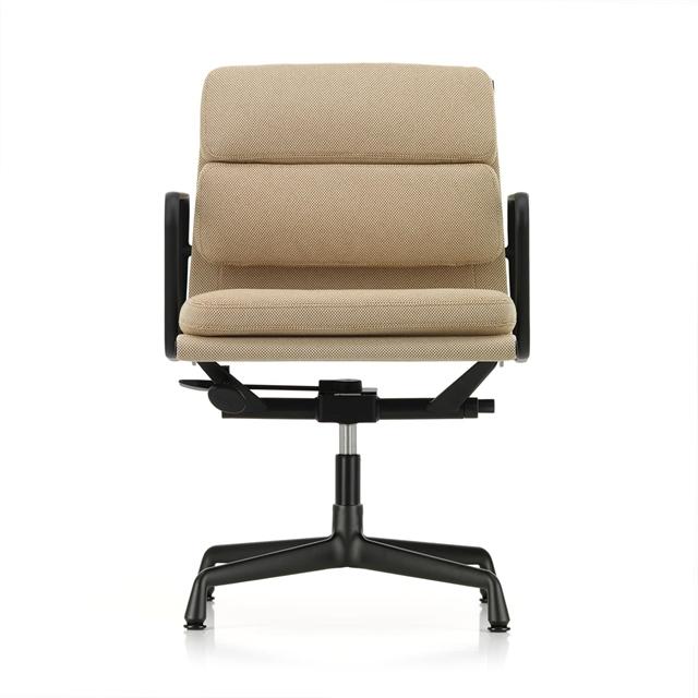 Vitra Soft Pad Ea 231 Kontorstol Med Swivel Armlæn Papyrus Cream