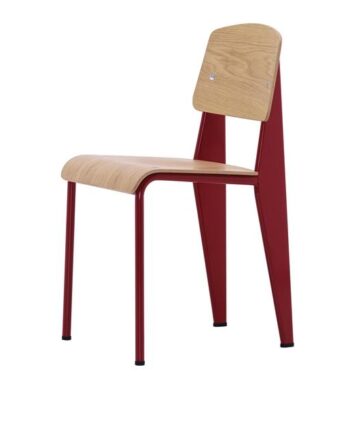 Vitra Standard Spisebordsstol Japanese Red Egetræ