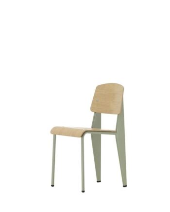 Vitra Standard Spisebordsstol Prouvé Gris Vermeer Egetræ