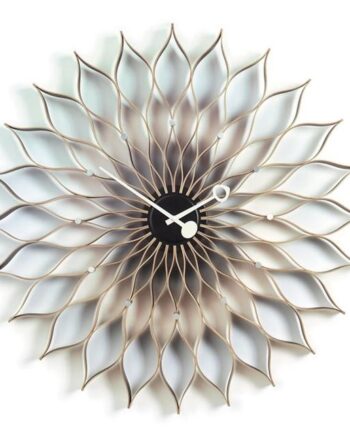 Vitra Sunflower Clock Ur Birk Sort