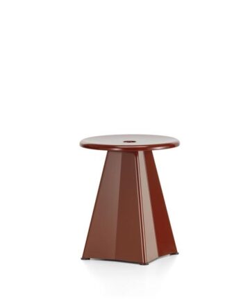Vitra Tabouret Métallique Skammel Japansk Rød