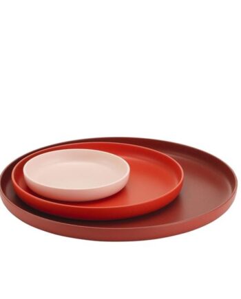 Vitra Trays Bakkesæt Med   Rød