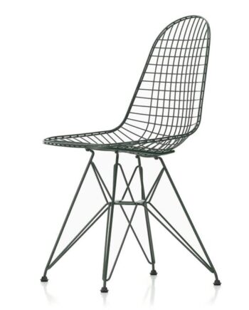 Vitra Wire Dkr Spisebordsstol Dark Green