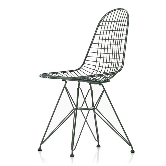 Vitra Wire Dkr Spisebordsstol Dark Green